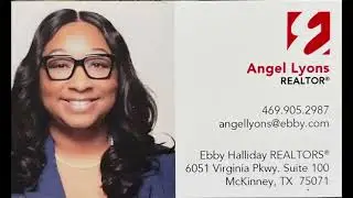 Angel Lyons with Ebby Halliday is our hostess at 5204 Tuscarora Trail in Craig Ranch, McKinney TX