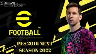PES 2016 NEXT SEASON PATCH 2022 ll NSP DARK MODE