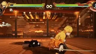 Demon slayer hinokama 2 xbox one s gameplay (New--character--add-ons) lit combos 