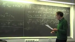 Лекция 14 &mdash; Часть А: Методы Лакса-Фредриха и Лакса-Вендроффа