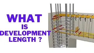 What is development length in RCC beams and slabs? | how to calculate development length?