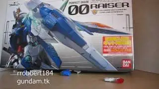 PG 00 Raiser (Part 0: Teaser) Gundam 00 Perfect Grade gunpla review