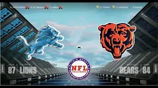 NFL REALIGNED 2025 Week 18 - Detroit Lions (10-6) @ Chicago Bears (8-8)