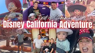 DISNEY CALIFORNIA ADVENTURE WITH A TODDLER | END OF SUMMER 2022