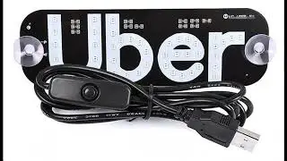 DOUYINPAY Led Light Sign for Car✔️Features Highlight