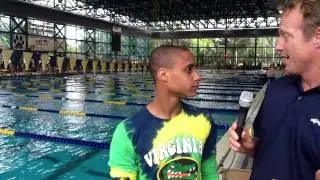 Florida Swim Network interviews swimmer Khalil Fonder