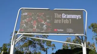 Grammys YouTube Billboard Sunset Blvd Los Angeles California USA January 31, 2026