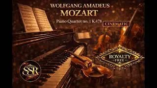 Wolfgang Amadeus Mozart - Piano Quartet no. 1 in G minor, K.478Cinematic Version (Royalty Free)