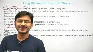 64 Transport In Plants   Crash Course NEET 2020   Biology Botany   GKP Sir   Career Point Kota