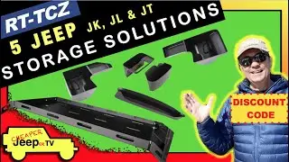 Five Interior Storage Solutions For the Jeep Wrangler & Gladiator, From IT-TCZ