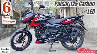 Bajaj Pulsar 125 Carbon Fibre Model 2026 | LED Lights, ABS, Engine, Features, Mileage | 6 Updates