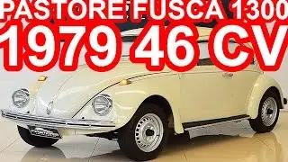PASTORE Volkswagen Fusca 1300 1979 Branco MT4 RWD 46 cv 9,1 mkgf 120 kmh #Fusca