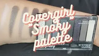 Covergirl Smoky Palette! Swatches and Review!