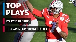 Season Highlights: Dwayne Haskins Declares for the 2019 NFL Draft | Ohio State | Big Ten Football