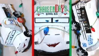 Disney Cars Snowy White Miss Fritter (Custom) - Day 9 - 12 Days of Christmas 2021