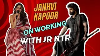 Janhvi Kapoor's Exciting Experience with Jr. NTR | Devara: Part 1 Movie SET