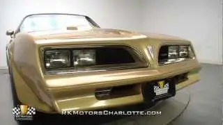 133090/1978 Pontiac Firebird Trans Am SE