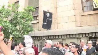 Interviews with Egyptian Opposition Members - Protest for April 6 Youth Activists