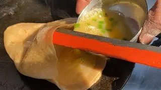 Egg Stuffed Paratha At Just Rs30/- |Unique Indian Street Food.