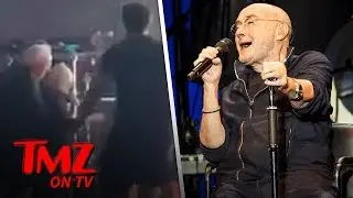 Phil Collins Takes A Tumble On Stage | TMZ TV