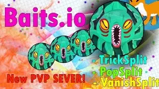 Agario unblocked server Baits.io 2016 pvp server !