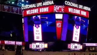 South Carolina Women's Basketball vs Clemson | Home Opener | Banner and Rings | November 17, 2021