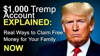 $1,000 Trump Account EXPLAINED: Real Ways to Claim Free Money for Your Family NOW