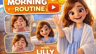 Lilly&rsquo;s Morning Routine | Learn Daily Habits in English | Daily Habits for Kids #EnglishForBeginners