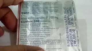 Cipmox 500 MG Capsule - Uses, Dosage, Side Effects, Price in hindi