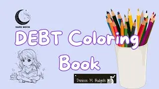 DEBT Coloring Book y Plantillas Gratis/Freebies/low income Semana1/Octubre/24 #fypシ #debt #debtfree