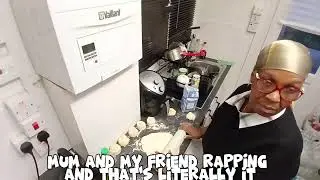 MAKING ROTI WHILE BEING DISTURBED IN THE KITCHEN *FUNNY*