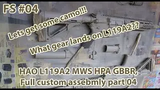 Frog Special #04 - HAO L119A2 MWS HPA GBBR, Full custom assembly part 04