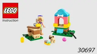 LEGO Instruction - Friends - 30697 - Nova's Doghouse Build