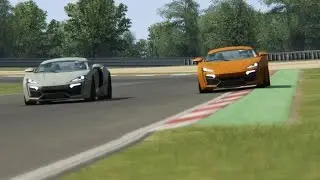 Battle Lykan HyperSport Racing at Nurburgring