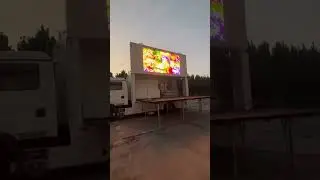 Грузовик для роуд-шоу с HD-светодиодным экраном и сценой #stagetruck #automobile #roadshow #ledtr...