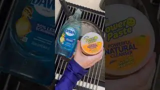 Scrub Daddy Power Paste V.S. Dawn Dish Soap