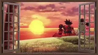 Anime Fake Window (DragonBall) (Dragonball Music) (Projector)