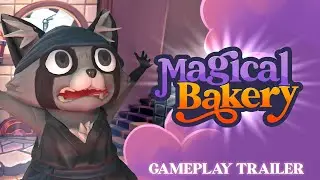 MAGICAL BAKERY GAMEPLAY TRAILER | 🟣WIZARD COZY VIDEOGAME🟣