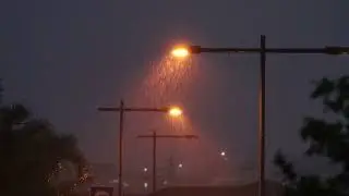 2 Hours of Tropical Rain, Thunder, & Urban Sounds &mdash; ASMR &mdash; Relaxing Thunderstorm TV Background