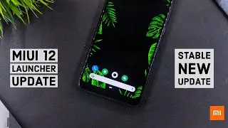 Miui 12 System Launcher Stable Update On Xiaomi Device | NO ROOT