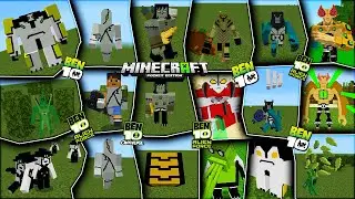 INSTALL BEN 10 ULTIMATE ALIEN MOD FOR MINECRAFT PE 🔥 | MCPE 1.21+
