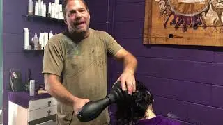 How to Diffuse Curly Hair like a Pro! Technique 1