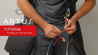 NOVA ARTUS Tutorial &ndash; Putting on the harness