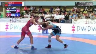 1/4 WW - 76 kg: Z. NEMETH (HUN) v. Y. ADAR (TUR)