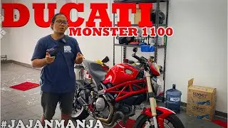 DUCATI MONSTER 1100 UPGRADE MASTER REM BREMBO RCS 19 & KOPLING BREMBO RCS 16 #JAJANMANJA #ducati