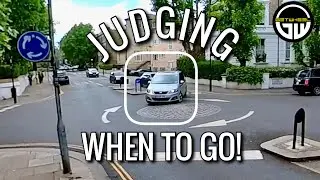 MINI ROUNDABOUTS! JUDGING THE GAP AND MORE.