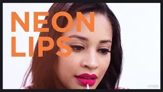 The Key to Fearlessly Rocking a Neon Lip This Summer