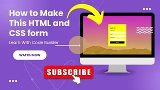 Learn the simplest way to create an attractive HTML form Using CSS gradients and background.