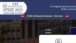 VITEEE Result Out 2023 #viteee #VIT2023  #VITEEE2023