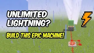 Build a Real Lightning Machine in Bedrock! ⚡ Summon Thunder Like a Boss | PixelPlayz by Sashenka